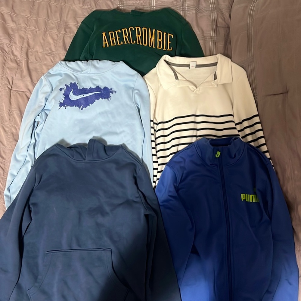 5pk Hoodies Set 1 - Boys Apparel - 10/12